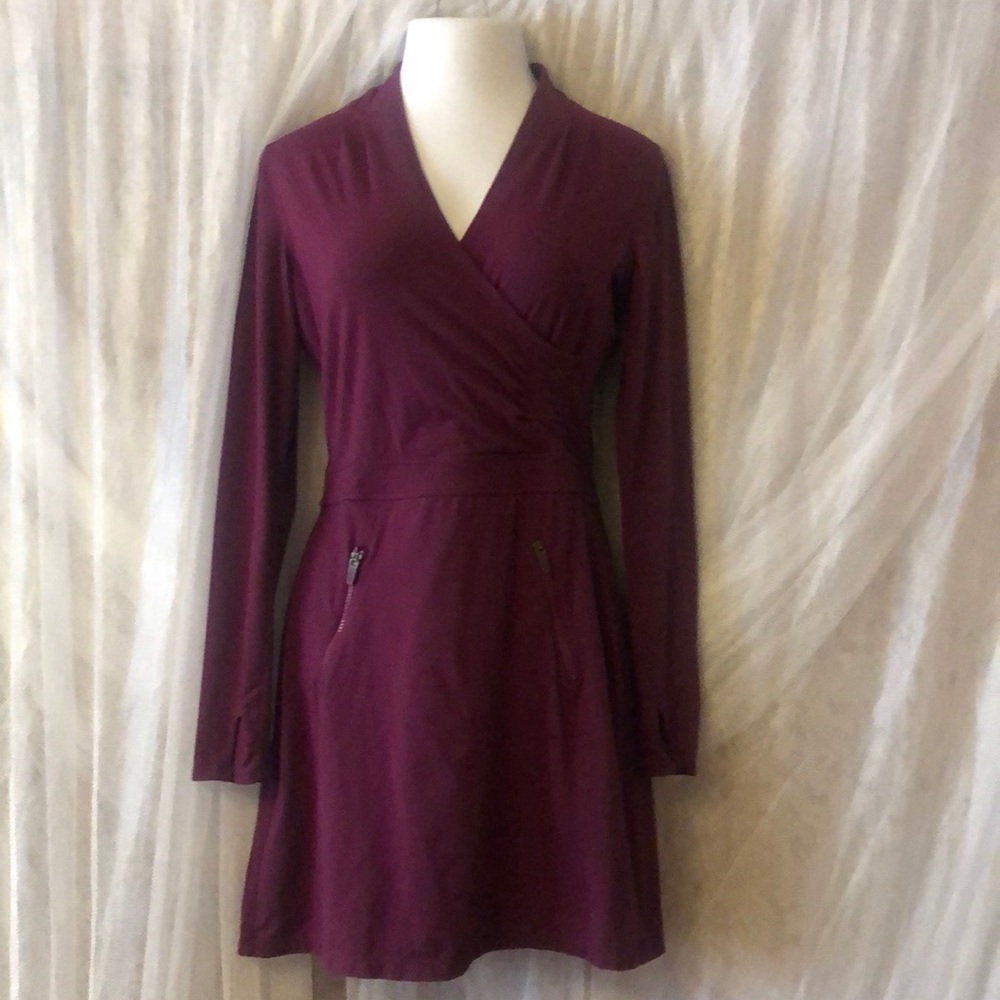 Athleta Vibrant Purple Dress, Size Small